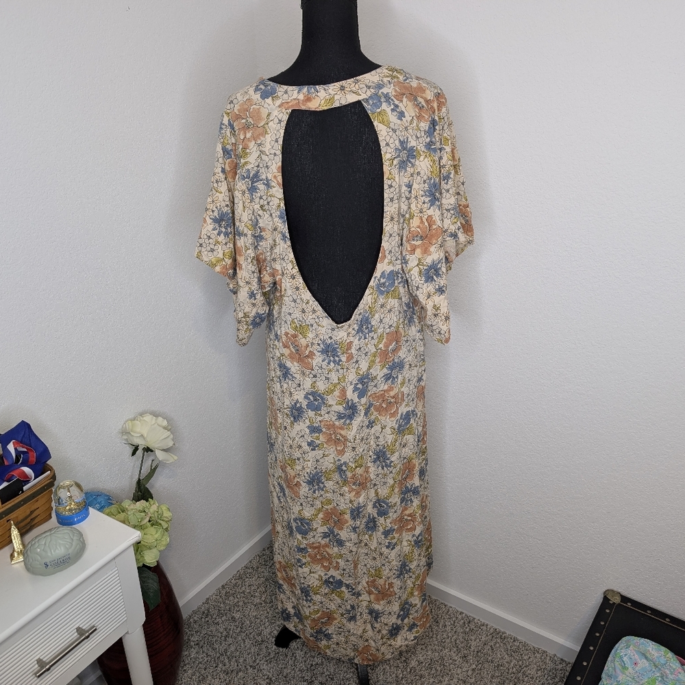 💘 Saltwater Luxe Bloom Festival Kimono Dress (S) - Picture 4 of 6
